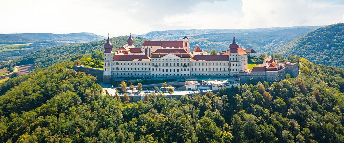 A view over Göttweig Abbey